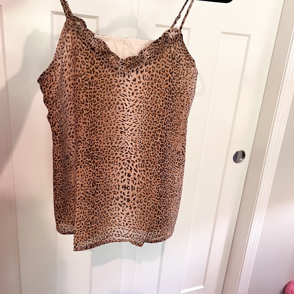 Leopard Print Women's Top